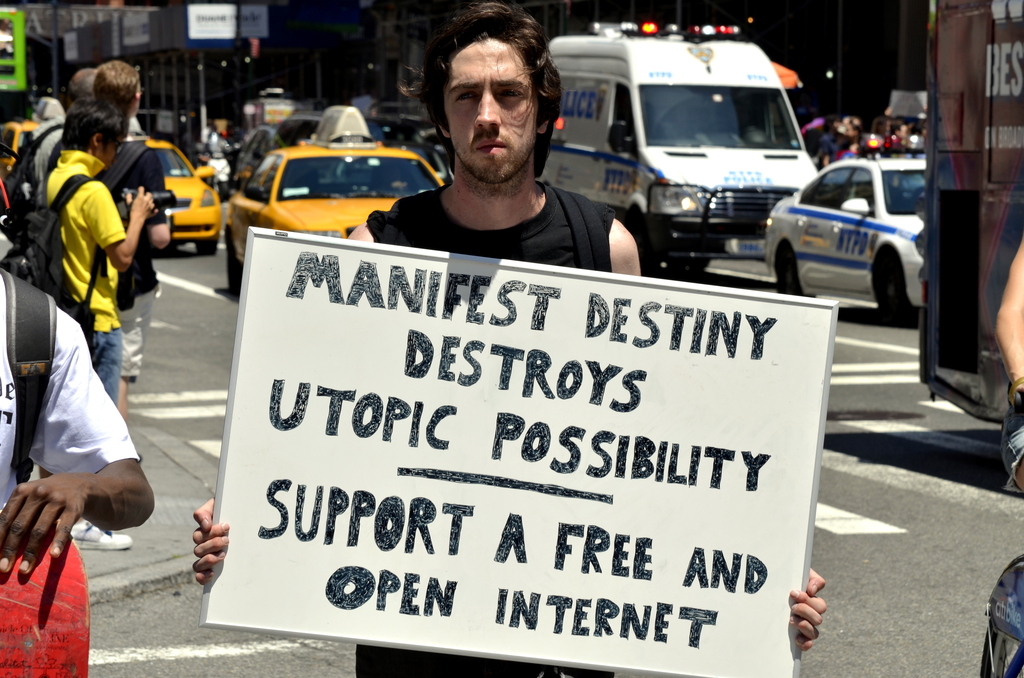 Manifest destiny destroys utopic possibility