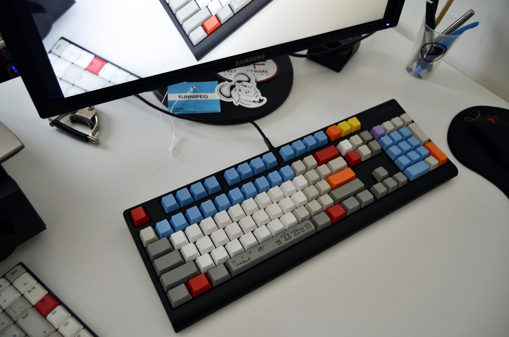 Keyboard on my desk