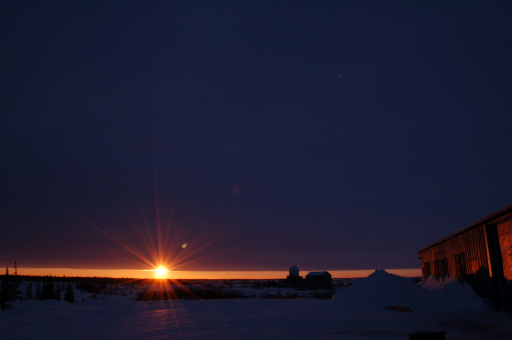 subarctic sundown